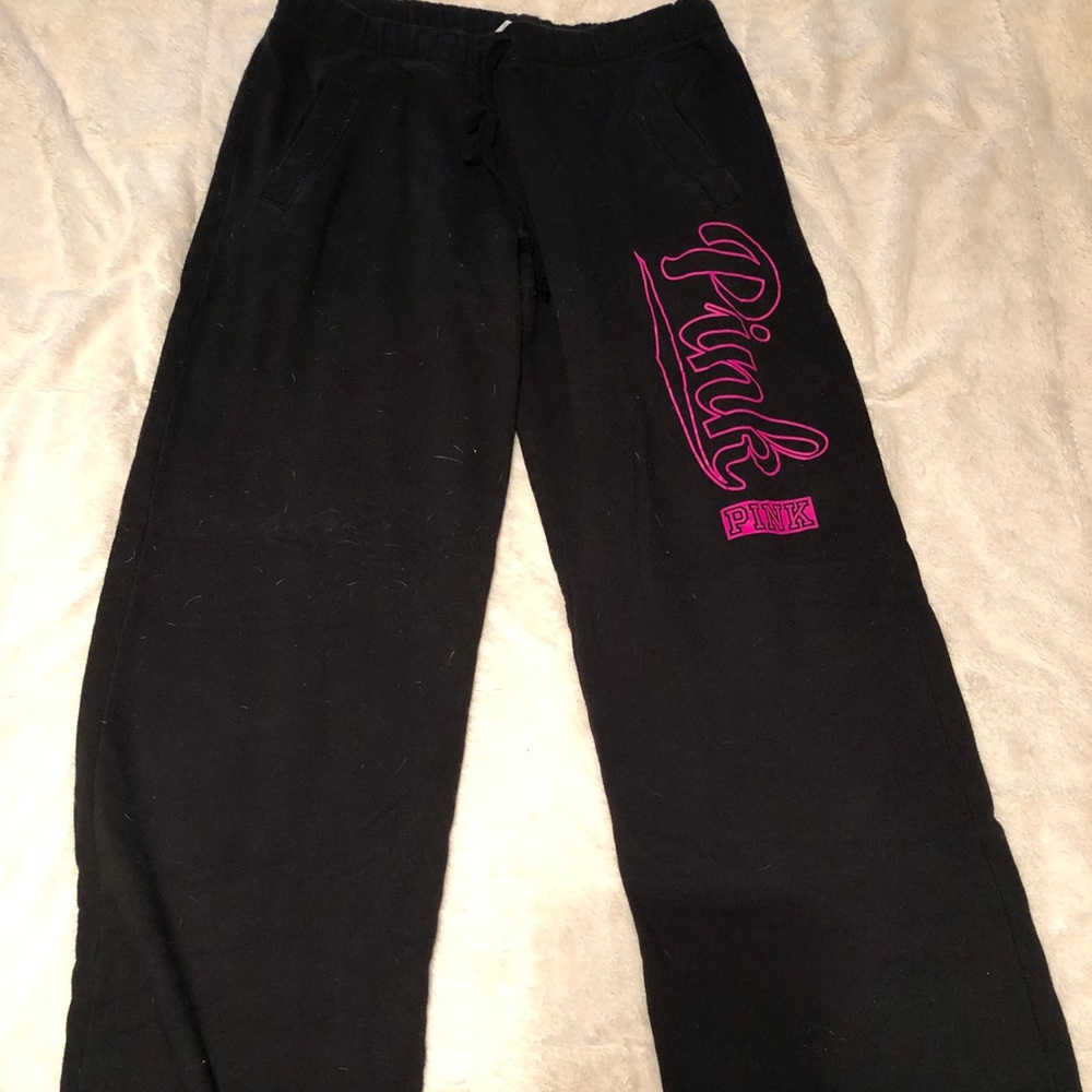 Pink sweatpants